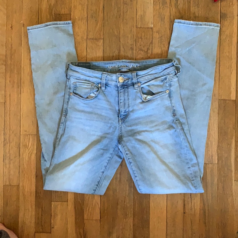 Straight Leg Jeans American Eagle